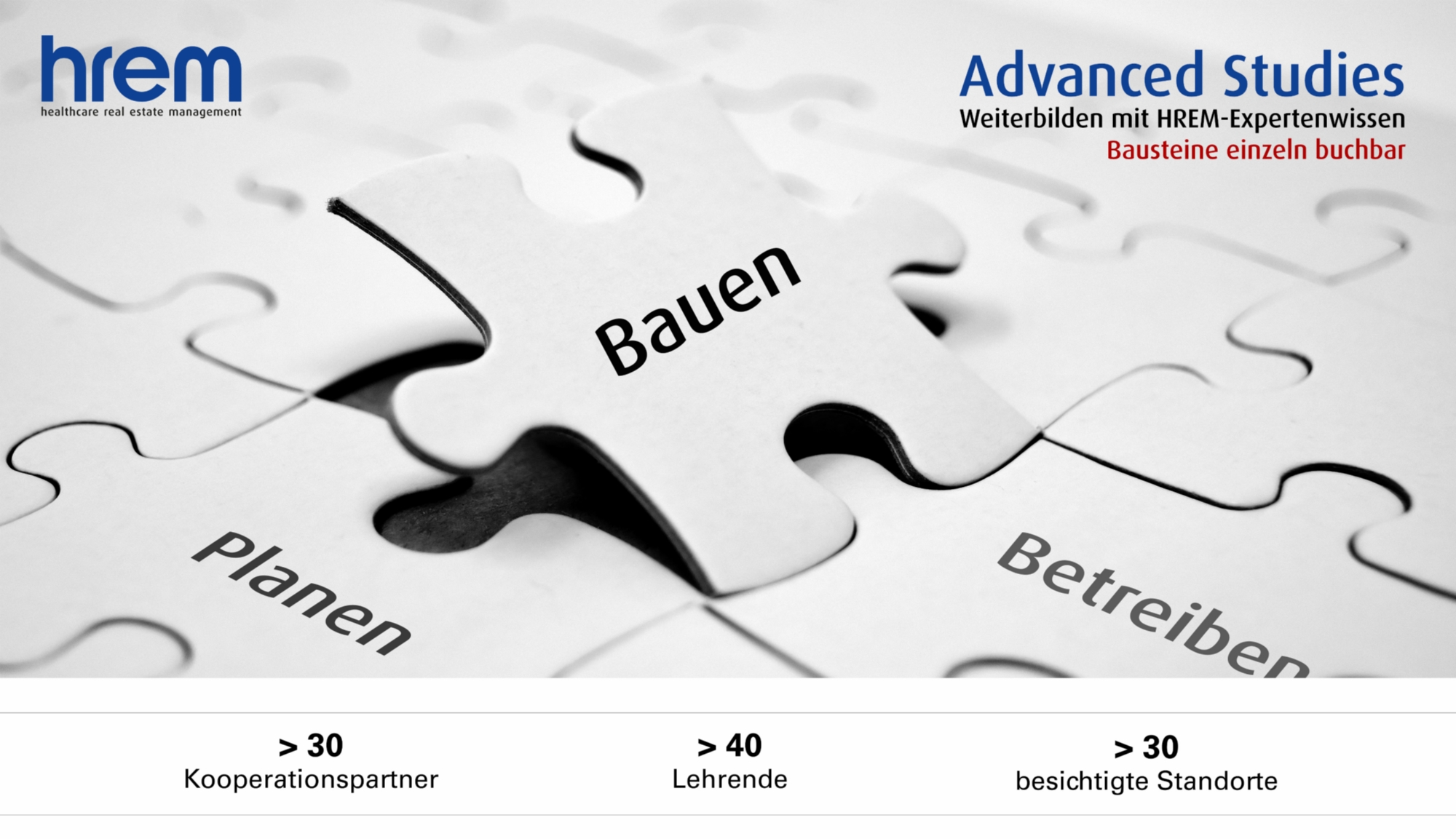 Titelbild mit Verlinkung zum Advanced Studies