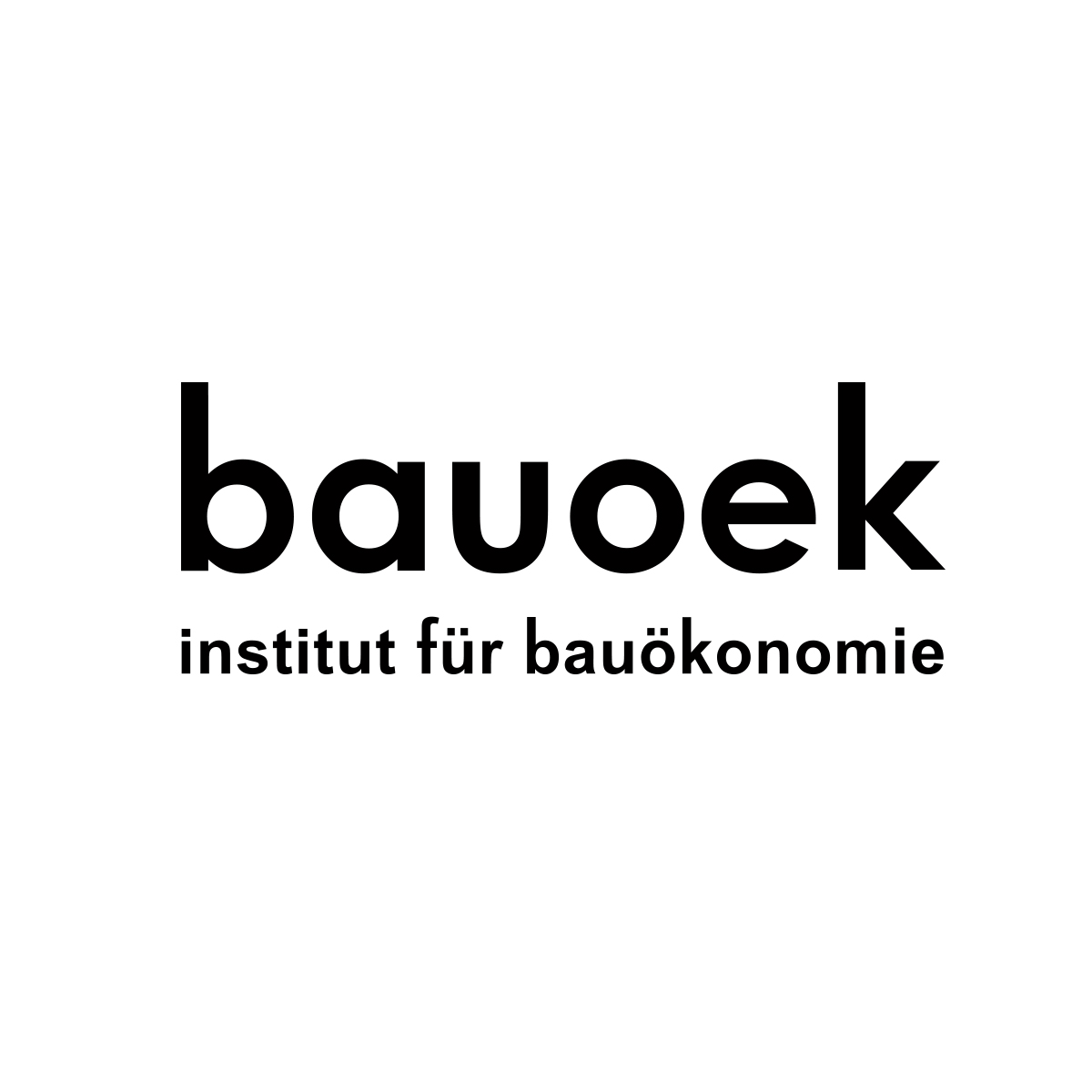 Logo Institut für Bauökonomie (bauoek)