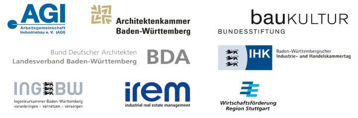 Logos der Auslober des IREM industriebaupreises
