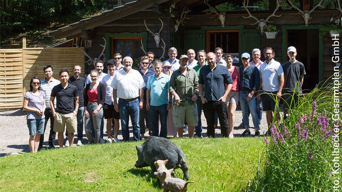 Gruppenfoto Fischhüte