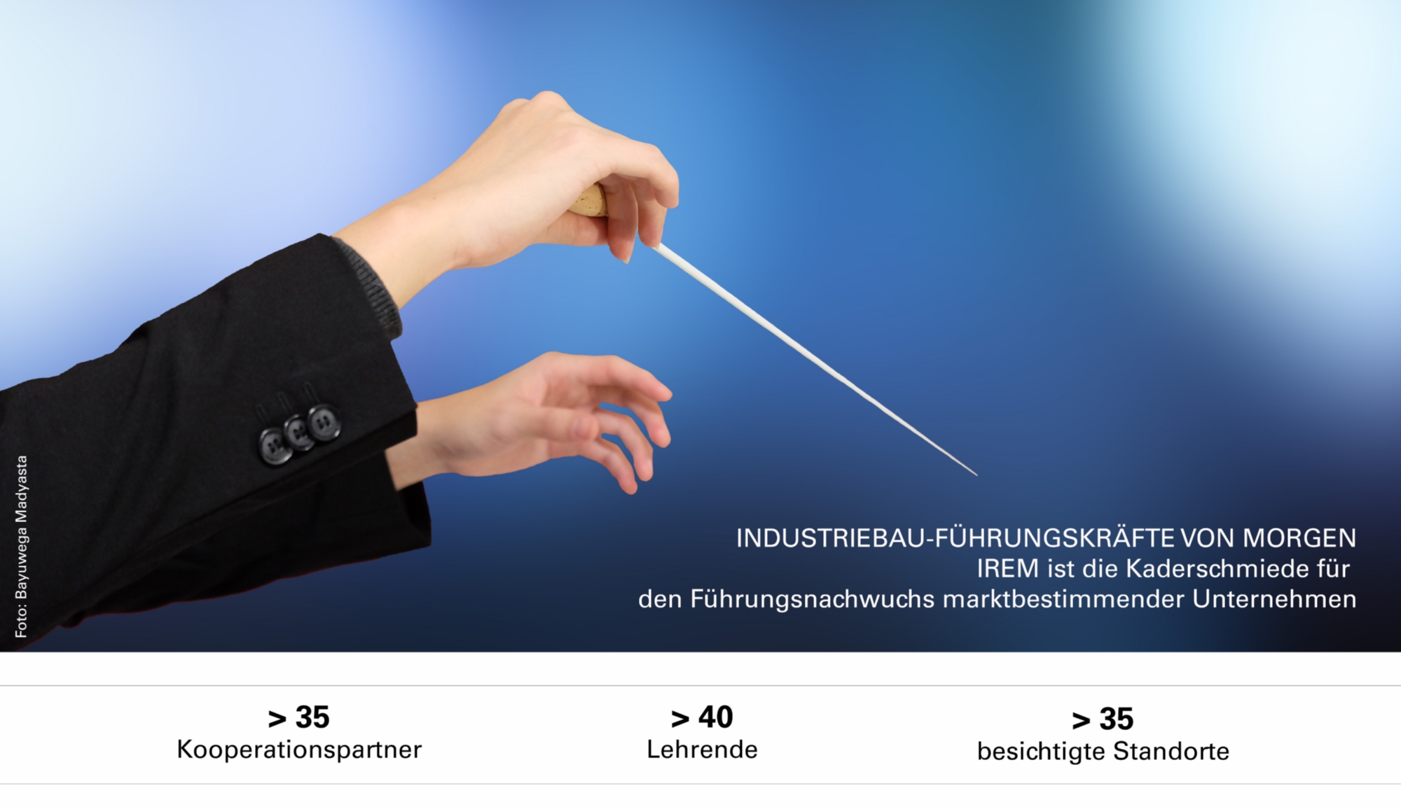 Symbolbild mit Link zu IREM-Master