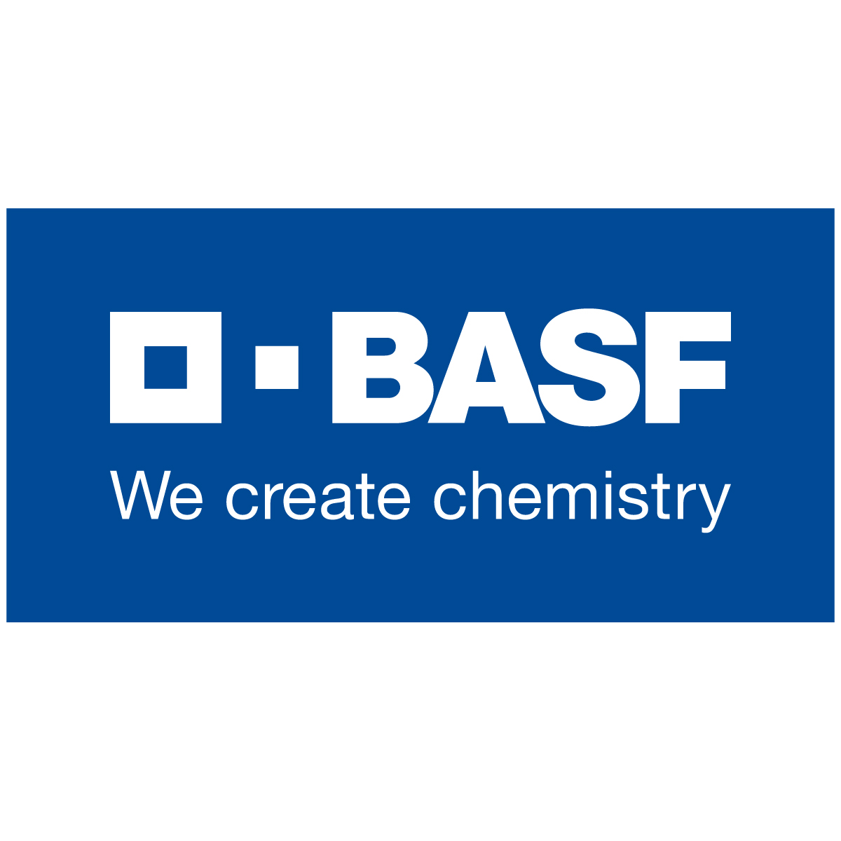 Icon mit Unternehmenslogo und Link: BASF
